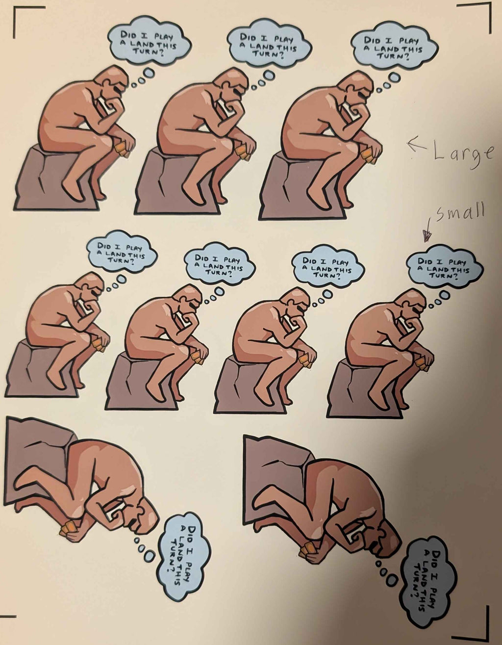 Joke MTG Sticker