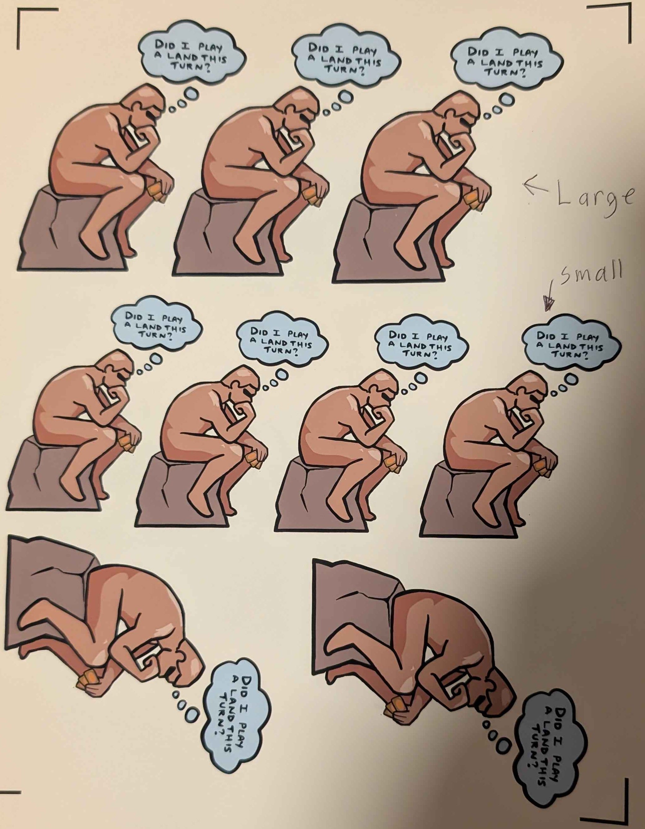 Joke MTG Sticker